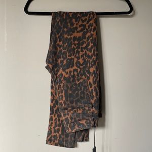 Joe’s animal print jeans